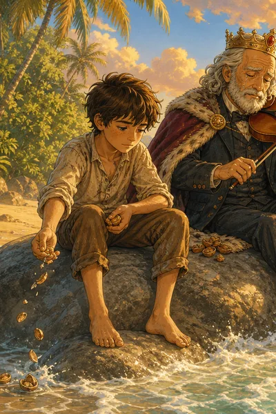 Teil 3: Der traurige König und der Abschied — Cover
