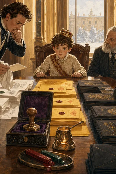 Part 7: Intrigues at Court — cover