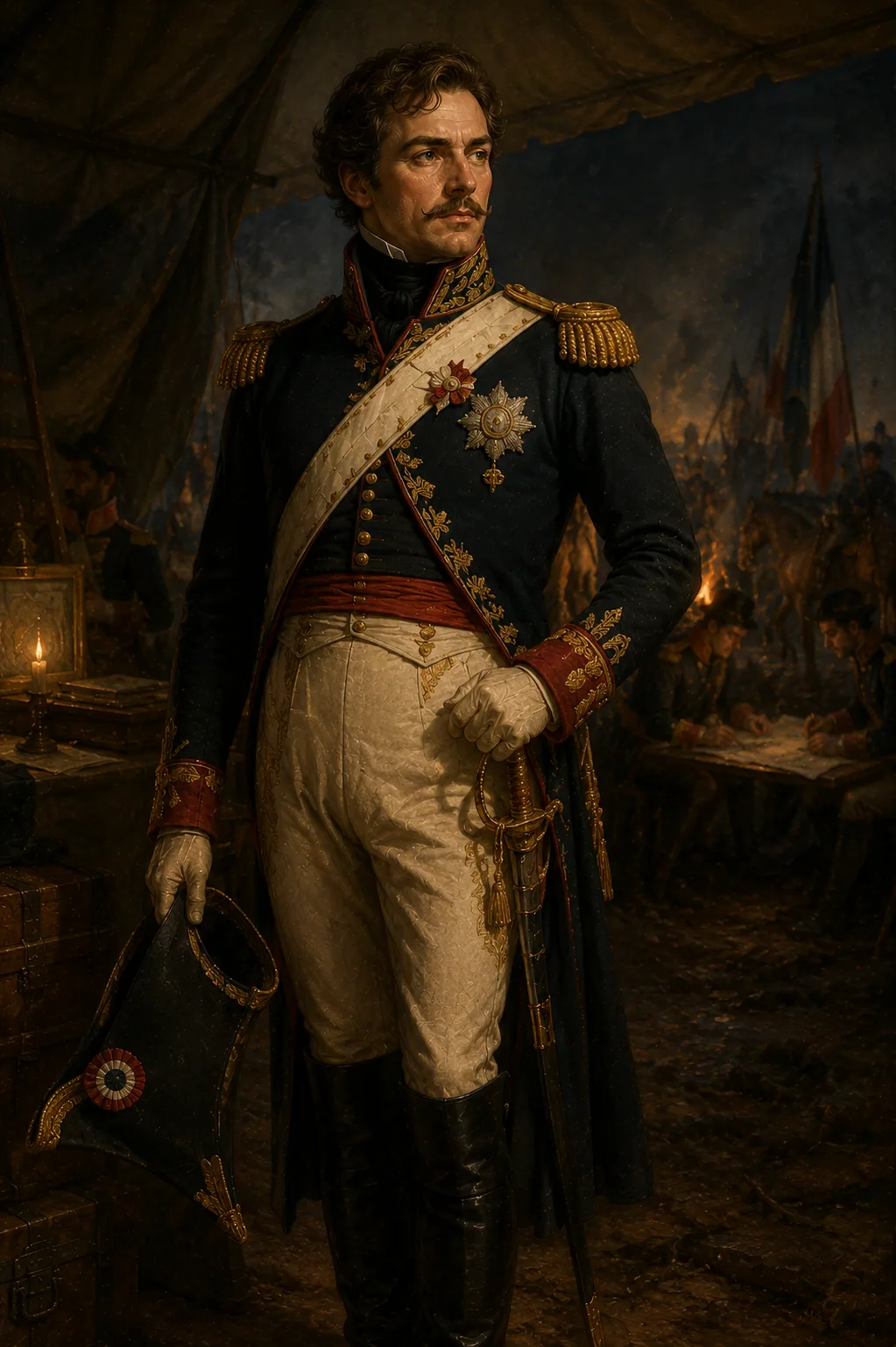 Colonel Kamil de Berier — Napoleonic veteran of the 1813 diamonds